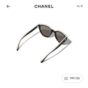 AUTHENTIC CHANEL SUNGLASSES - LIKE NEW W/RECEIPT